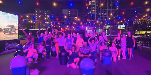 Drum & GLOW Rooftop Fitness Party
