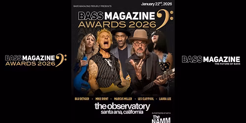Bass Magazine Awards 2026
