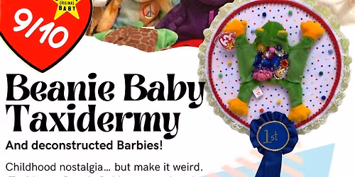 Beanie Baby Taxidermy Art Night!