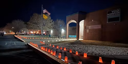 Luminarias and Literacy Night 