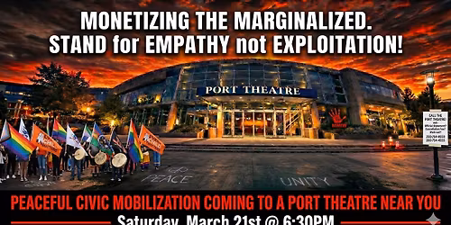 Peaceful Civic Mobilization @ Port Theatre