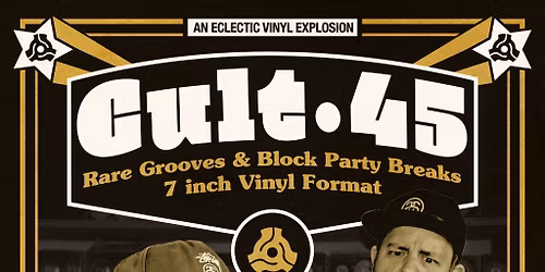 Cult 45 and Friends: 7" Vinyl Block Party Beats