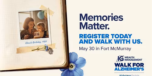 IG Wealth Management Walk for Alzheimer's - Fort McMurray