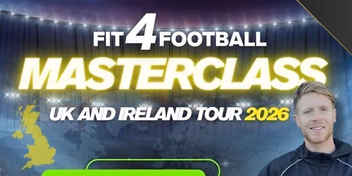 FIT4FOOTBALL - MASTERCLASS CARDIFF - 14\/6\/26 - U8\/U9\/U10