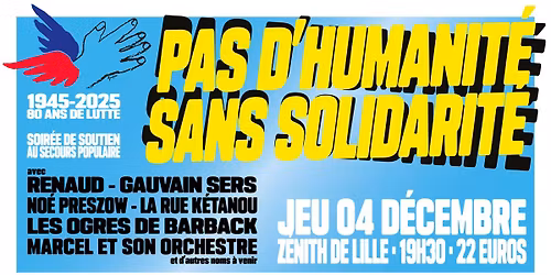 PAS D'HUMANITE SANS SOLIDARITE : 80 ans ans de lutte