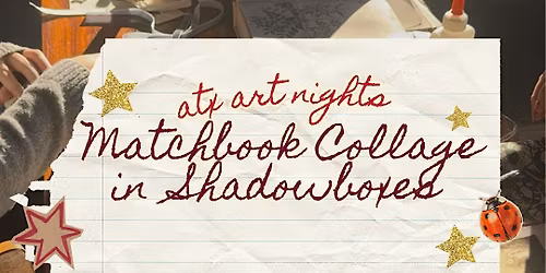 Matchbook Collage Shadowboxes