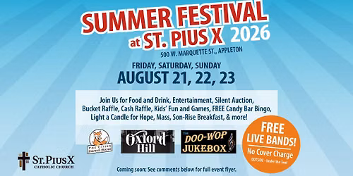 Summer Festival at St. Pius X