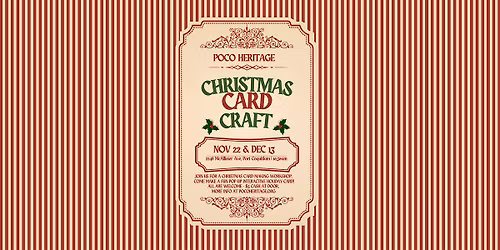 Pop Up Christmas Card Craft Workshop