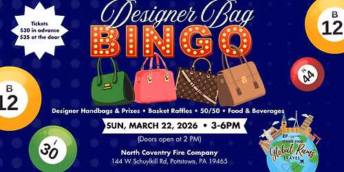 SF Global Rams Travel - Designer Bag Bingo