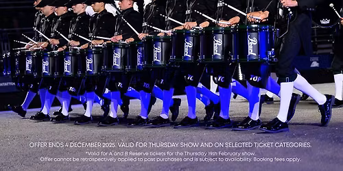 The Edinburgh Military Tattoo 2026 Tickets