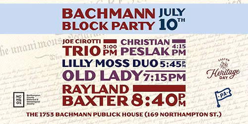 Bachmann Block Party
