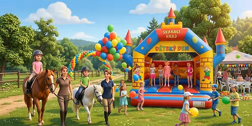 D\u011btsk\u00fd sportovn\u00ed den u kon\u00ed na Karlov\u011b