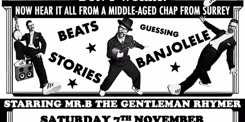 Mr. B's Hip Probably Accurate HIP-HOP HISTORY SHOW + Gideon Conn