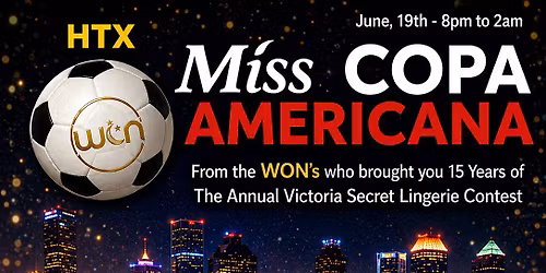 Miss Copa Americana HTX - 2026