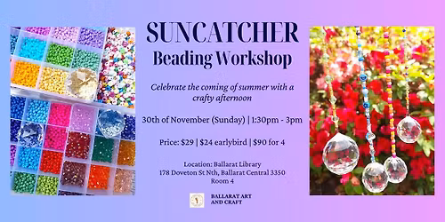 Suncatcher Beading Workshop