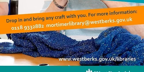 Craft and Chat at Mortimer Library