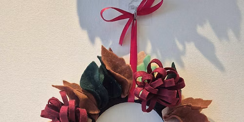 Felt Wreath Workshop #NSS 