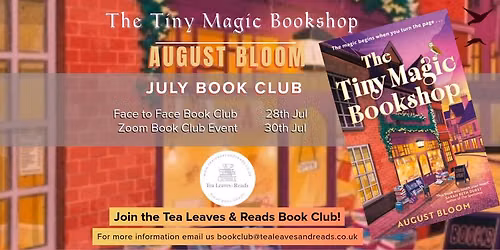 July 2026 Book Club - Andover, Hampshire UK
