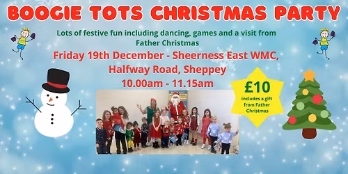 Boogie Tots Christmas Party
