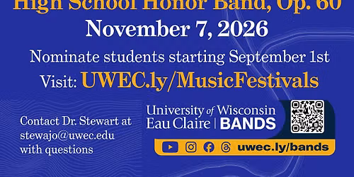 UWEC High School Honor Band, Op. 60
