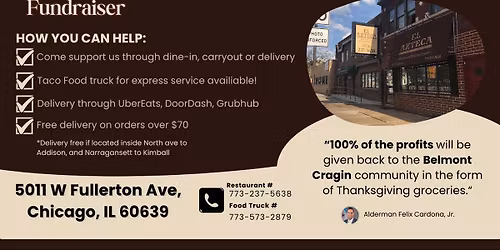 Belmont Cragin Fundraiser