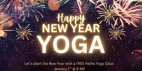 Happy New Year Yoga class!