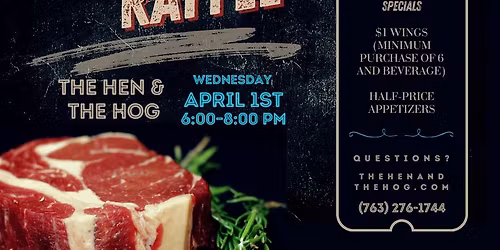 Meat Raffle @ The Hen & The Hog