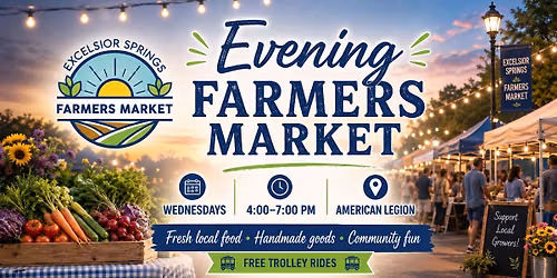 Wednesday Evening  Farmers Market