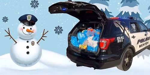 Mentor Police Fill-a-Cruiser Food Drive