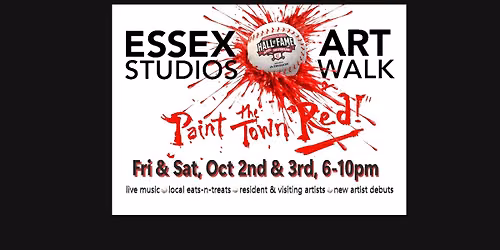 Essex Studios Art Walk \/ Paint the Town Red