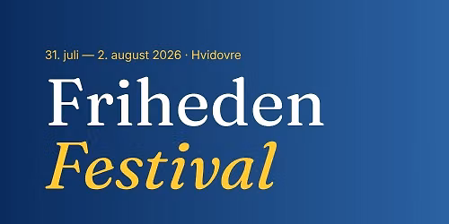 Friheden Festival 2026
