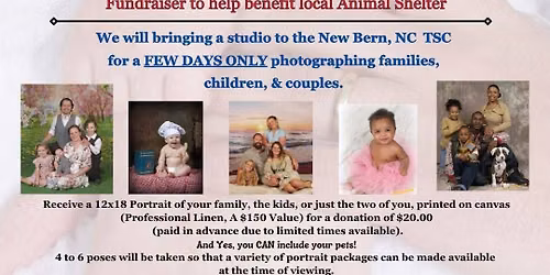 Family Photography Fundraising Event