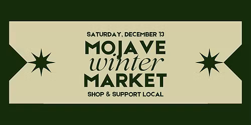 Mojave Winter Market 2025