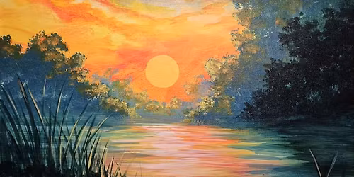 Paint and Sip: Sunet Symphony
