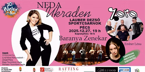 Neda Ukraden live koncert \/\/ P\u00e9cs, Balk\u00e1n Fesztiv\u00e1l