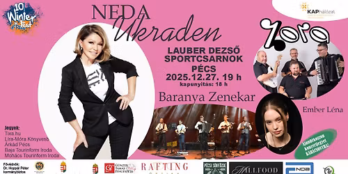 Neda Ukraden live koncert \/\/ P\u00e9cs, Balk\u00e1n Fesztiv\u00e1l