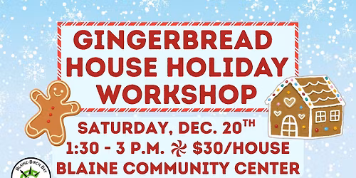 Gingerbread House Holiday Workshop