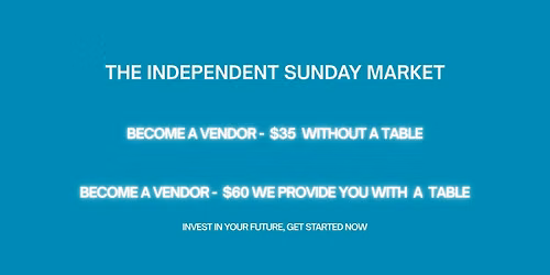 Looking For Vendors - The Sunday Stockmarket - Streetwear + Art