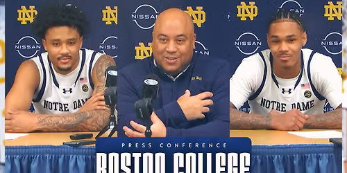 Boston College Eagles at Notre Dame Fighting Irish Womens Basketball at Purcell Pavilion at the Joyce Center