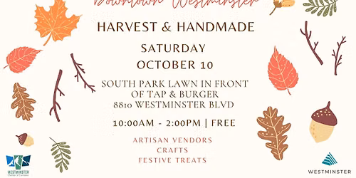Downtown Westminster Harvest & Handmade