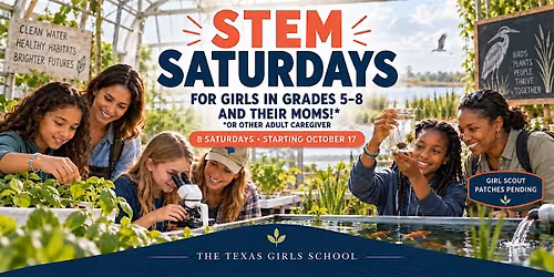 STEM Saturdays: Field Science for Girls and Their Caregivers