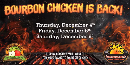 Louisiana Grill - Bourbon Chicken @ Cooper's Mill