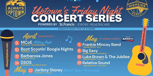 Uptown's Friday Night Concert Series 