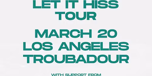 The Barr Brothers w\/ Benjamin Lazar Davis at Troubadour