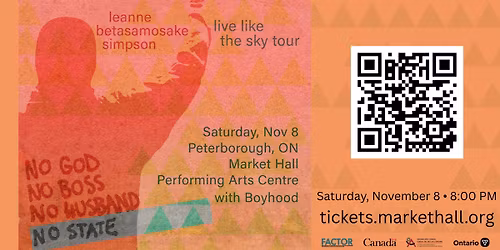 Leanne Betasamosake Simpson Presented by Market Hall PAC