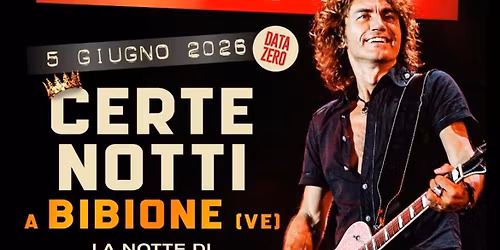 Concerto LIGABUE CERTE NOTTI TOUR 
