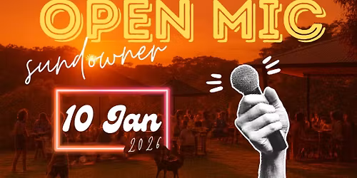 OPEN MIC SUNDOWNER