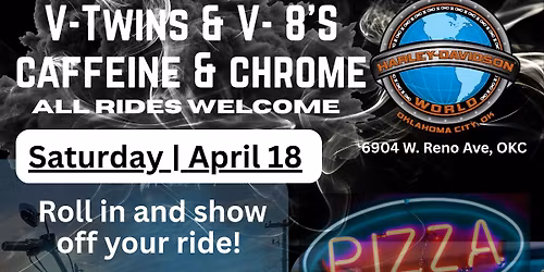 \ud83d\udd25 V-Twins & V8s: Revved & Ready Pizza\ud83c\udf55\ud83c\udfc1
