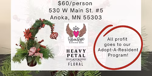 Grow Your Heart 3 Sizes \ud83d\udc9a Whoville Xmas Tree Workshop Fundraiser