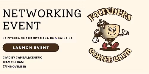 Founders Coffee Club - Wigan Launch Event | Networking